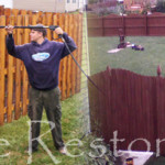 Fence restoration and cleaning